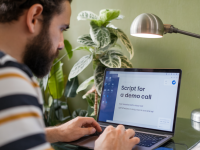 Comment écrire un script d'accroche pour proposer une démo SaaS via Aircall en moins de 40 secondes